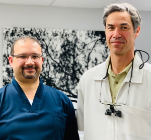 Dr. Chris Hildebrand and Dr. Tarek Ali